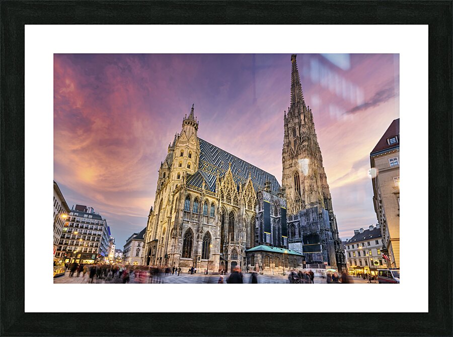 Vienna Austria.St. Stephens Cathedral Picture Frame print