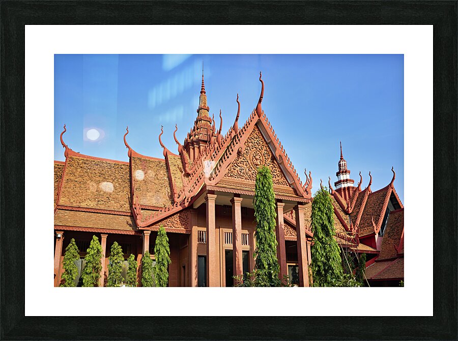 The National Museum of Phnom Penh Cambodia Picture Frame print