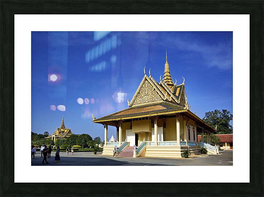 The Throne Hall at the Royal Palace Phnom Penh Cambodia Picture Frame print