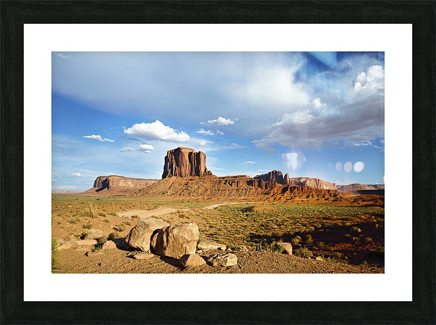Monument Valley. Navajo Nation. Elephant Butte Picture Frame print
