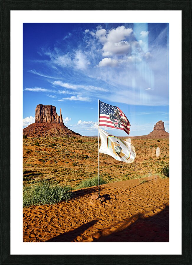 Monument Valley. Navajo Nation. East Mitten Butte Picture Frame print