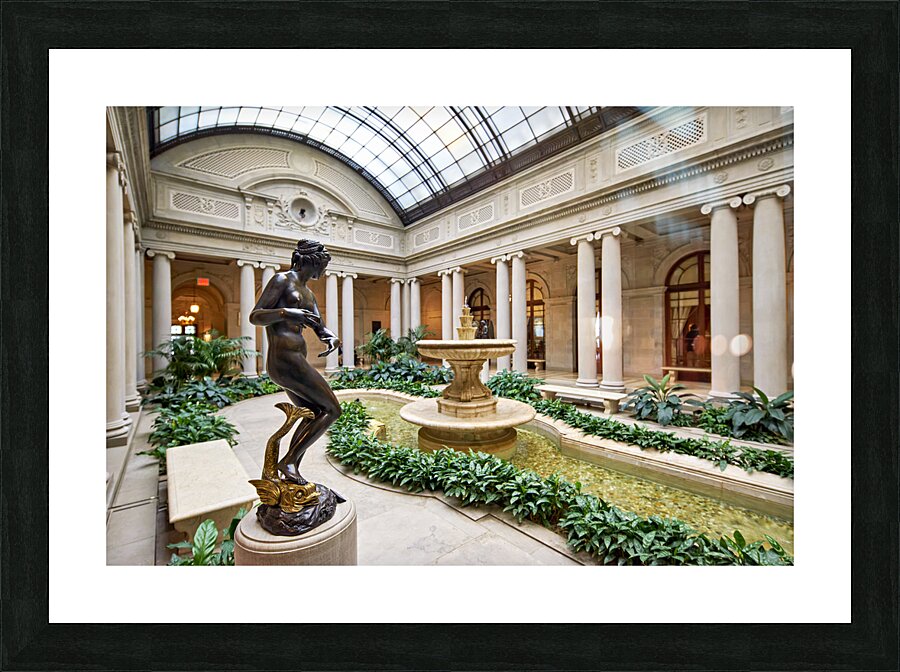 New York. Manhattan. United States. The Frick Collection Picture Frame print