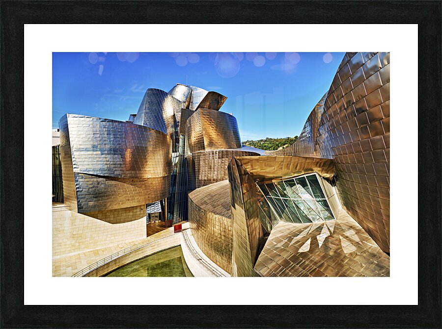 Bilbao Biscay Spain. Guggenheim Museum Picture Frame print