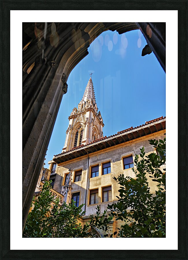 Bilbao Biscay Spain. The Cathedral Picture Frame print