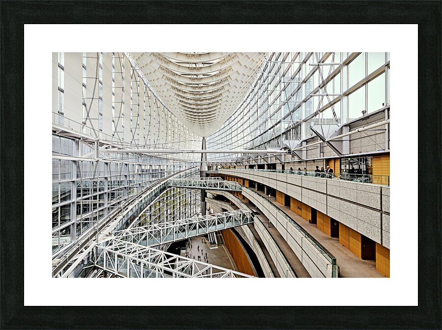 Japan. Tokyo. The International Forum Picture Frame print