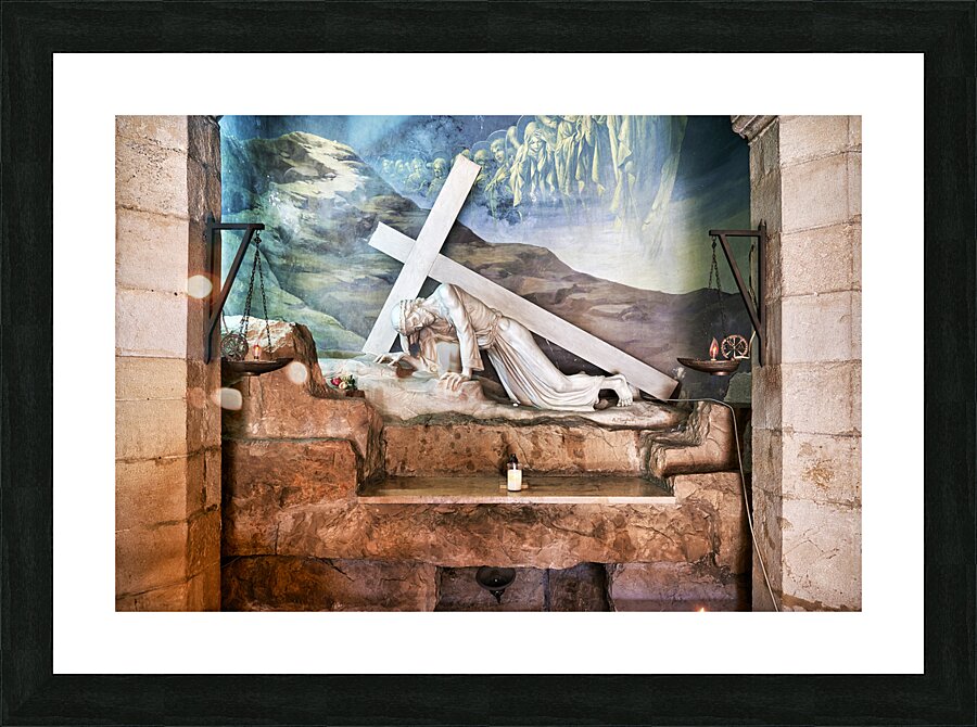 Jerusalem Israel. Church of St. Mary of agony Picture Frame print