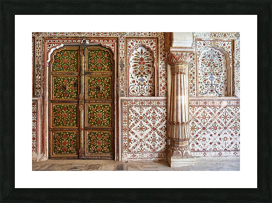 India Rajasthan. Junagarh Fort Bikaner Picture Frame print