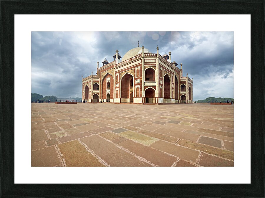 India Delhi. Humayuns Tomb Picture Frame print