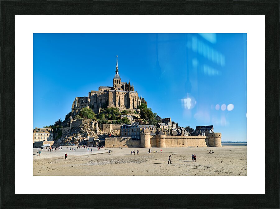 Mont Saint Michel Normandy France. Picture Frame print