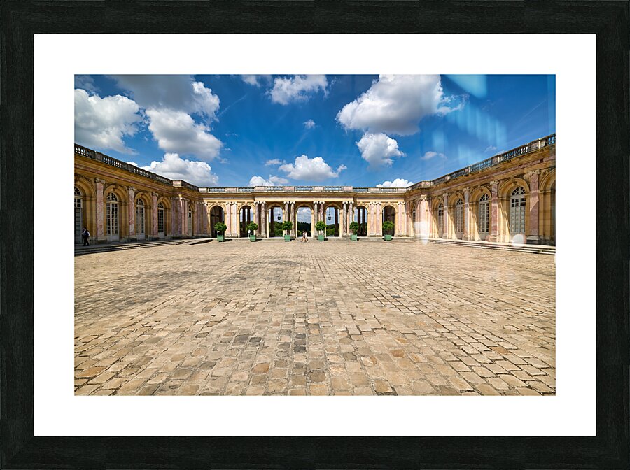 The Palace of Versailles. Paris France. The Grand Trianon Picture Frame print