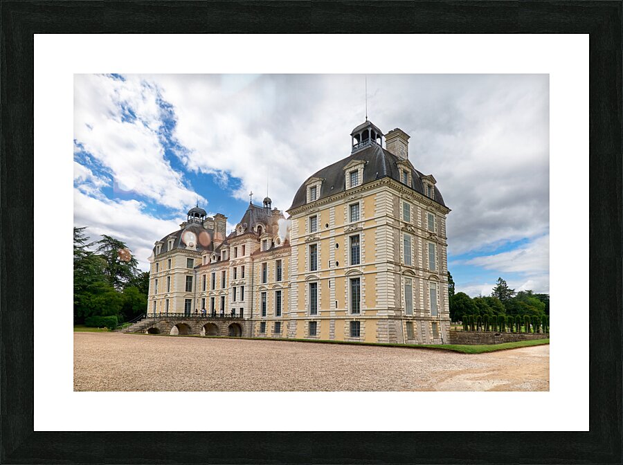 Chateau de Cheverny France. Chateaux of the Loire Valley Picture Frame print