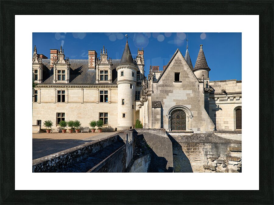 Chateau dAmboise France. Picture Frame print