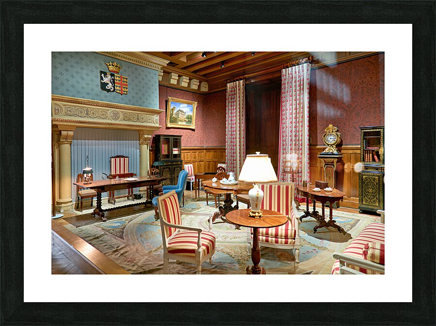 Chateau dAzay le Rideau. Loire Valley. France. Picture Frame print