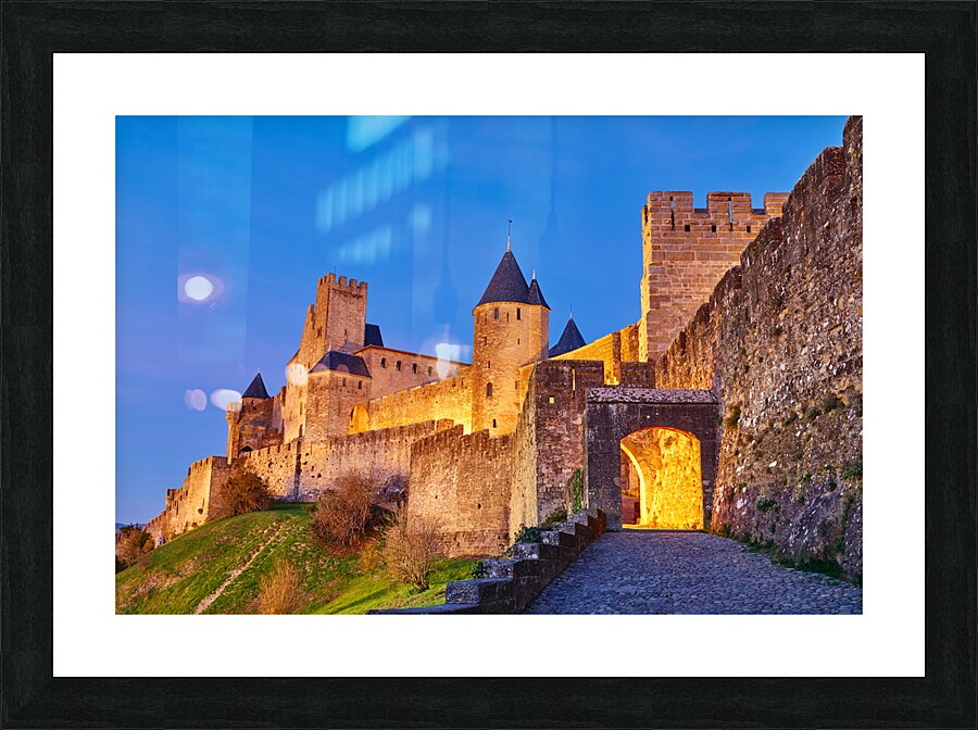 Carcassonne France Picture Frame print