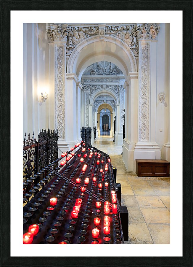 Germany Bavaria Munich. Theatinerkirche. Church of St. Cajetan Picture Frame print