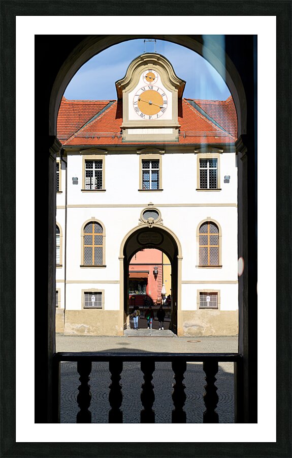 Germany Bavaria Romantic Road. Fussen. Benediktinerkloster St. Mang Picture Frame print