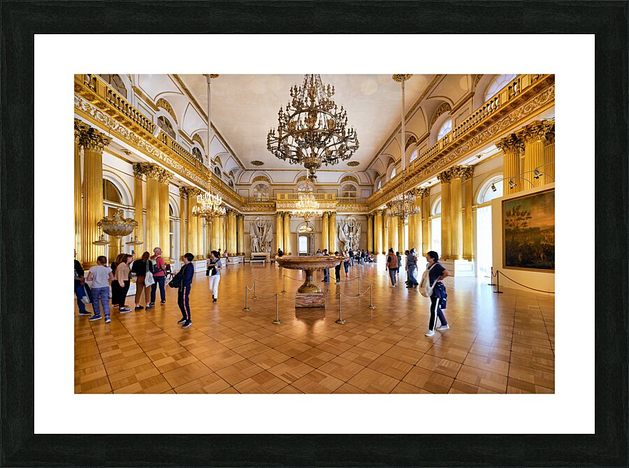 St. Petersburg Russia. The Winter Palace Hermitage Museum Picture Frame print