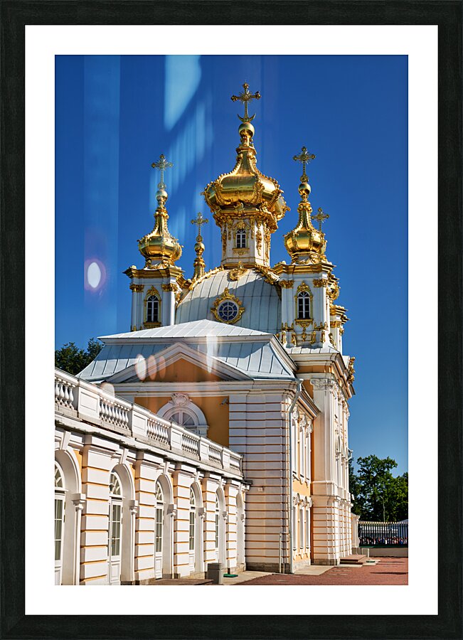 St. Petersburg Russia. Peterhof Palace Picture Frame print