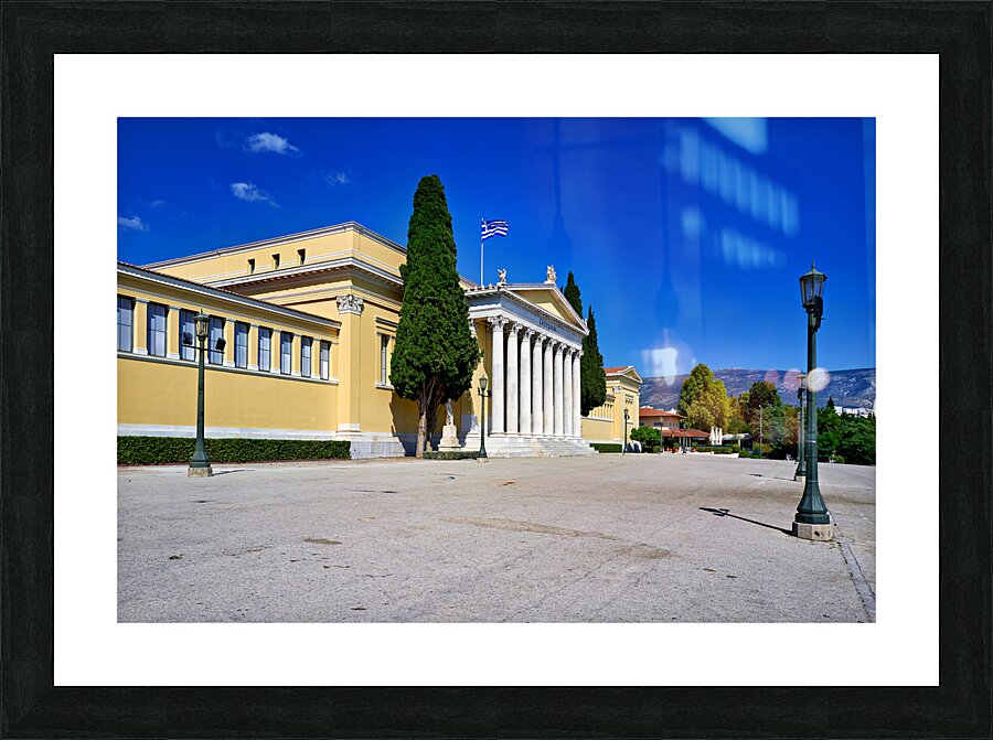 Athens Greece. The Zappeio Hall used as a conference center Picture Frame print