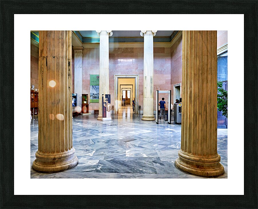 Athens Greece. The National Archaeological Museum Picture Frame print