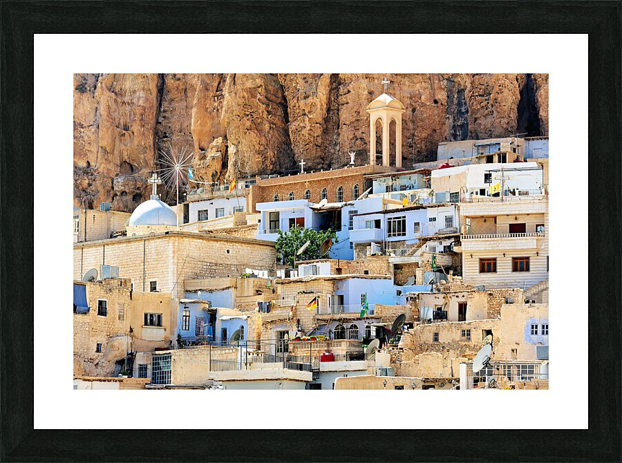 Syria. The Convent of Saint Thecla Mar Taqla in Maaloula Picture Frame print