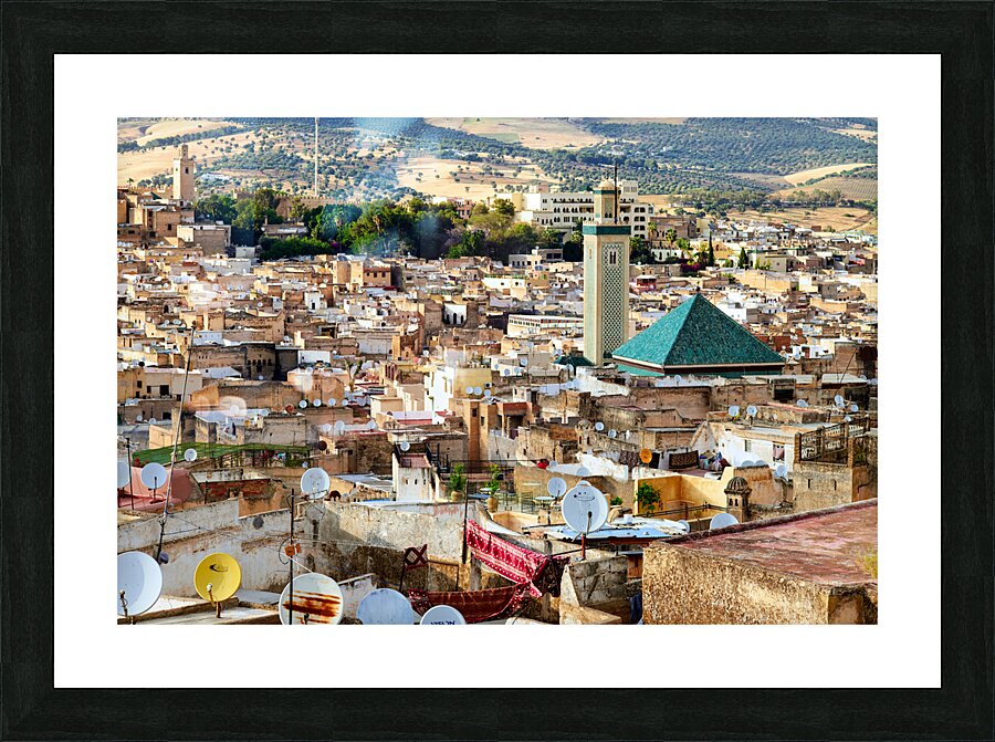 Morocco Fez. Dentures of a dentists office Picture Frame print