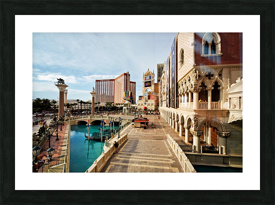 Venetian Hotel. Las Vegas Nevada USA Picture Frame print