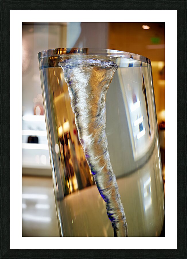 Crystals Mall City Center. Las Vegas Nevada USA Picture Frame print