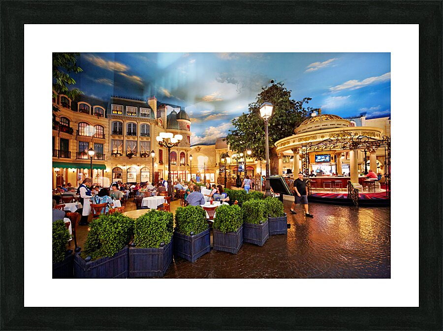 Paris Casino. Las Vegas Nevada USA Picture Frame print
