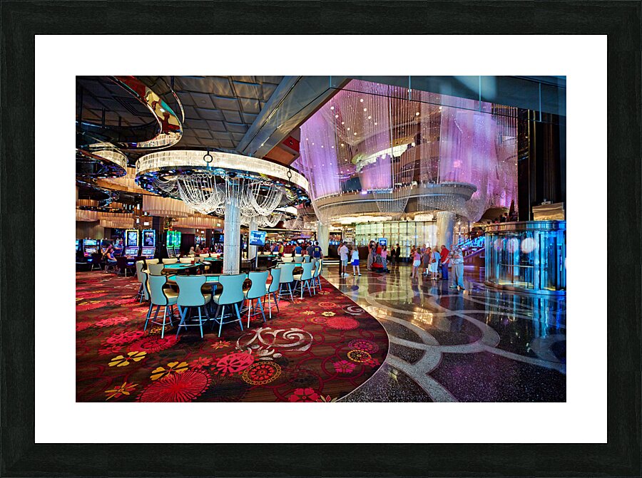 The Cosmopolitan Hotel Mall. Las Vegas Nevada USA Picture Frame print
