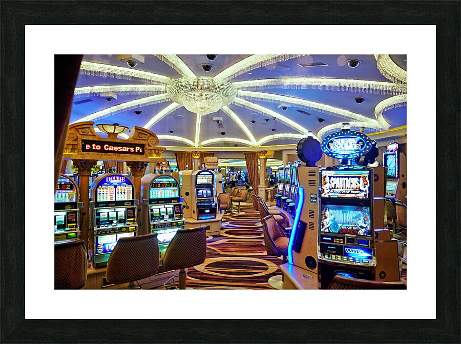Caesars Palace Casino. Las Vegas Nevada USA Picture Frame print