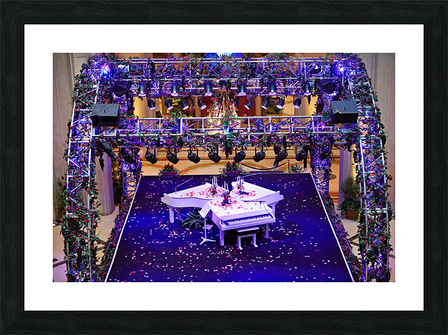 Venice Hotel Shopping Mall. Las Vegas Nevada USA Picture Frame print