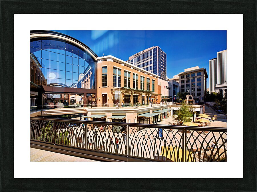 The Mall. Salt Lake City. Utah USA Picture Frame print