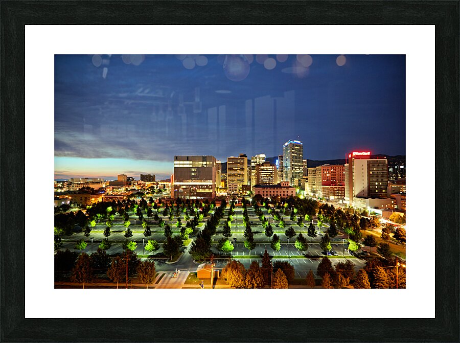 Salt Lake City. Utah USA Picture Frame print