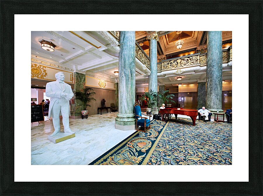 Joseph Smith memorial Building. Salt Lake City Utah USA Picture Frame print