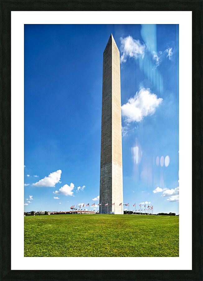 The Washington Monument. Washington D.C. Picture Frame print