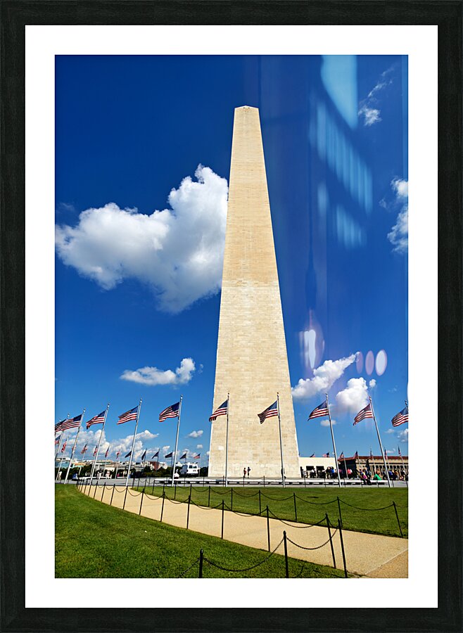 The Washington Monument. Washington D.C. Picture Frame print