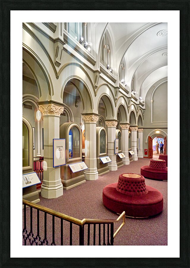 The Smithsonian Institution. Washington D.C. Picture Frame print