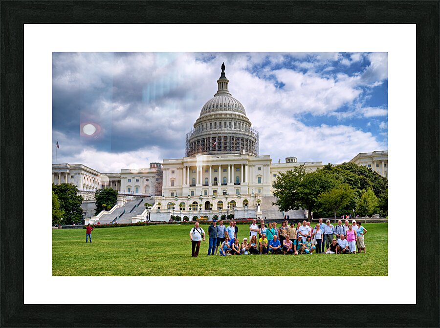 The United States Capitol. Washington D.C. Picture Frame print