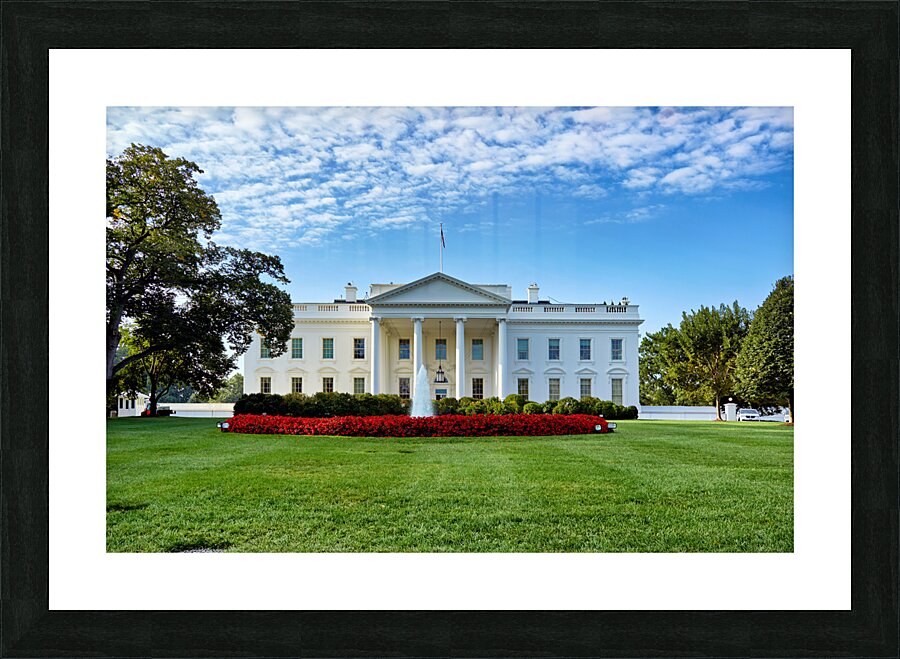 The White House. Washington D.C. Picture Frame print