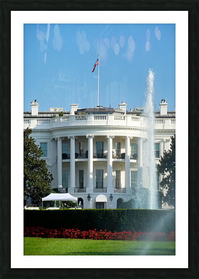 The White House. Washington D.C. Picture Frame print