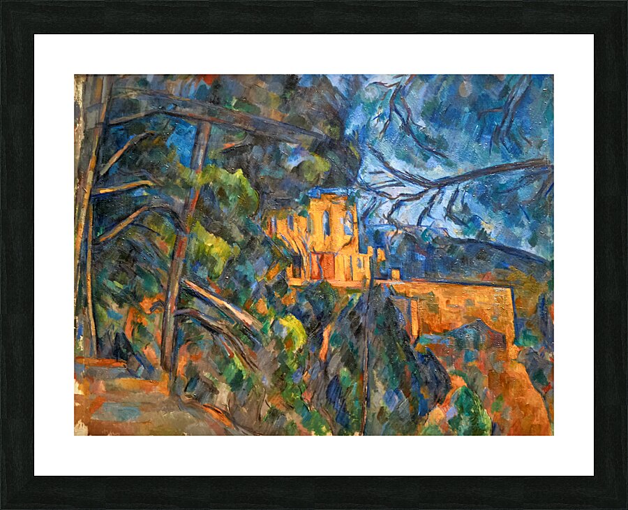 Paul Cezanne - Chateau Noir - 190004 Picture Frame print