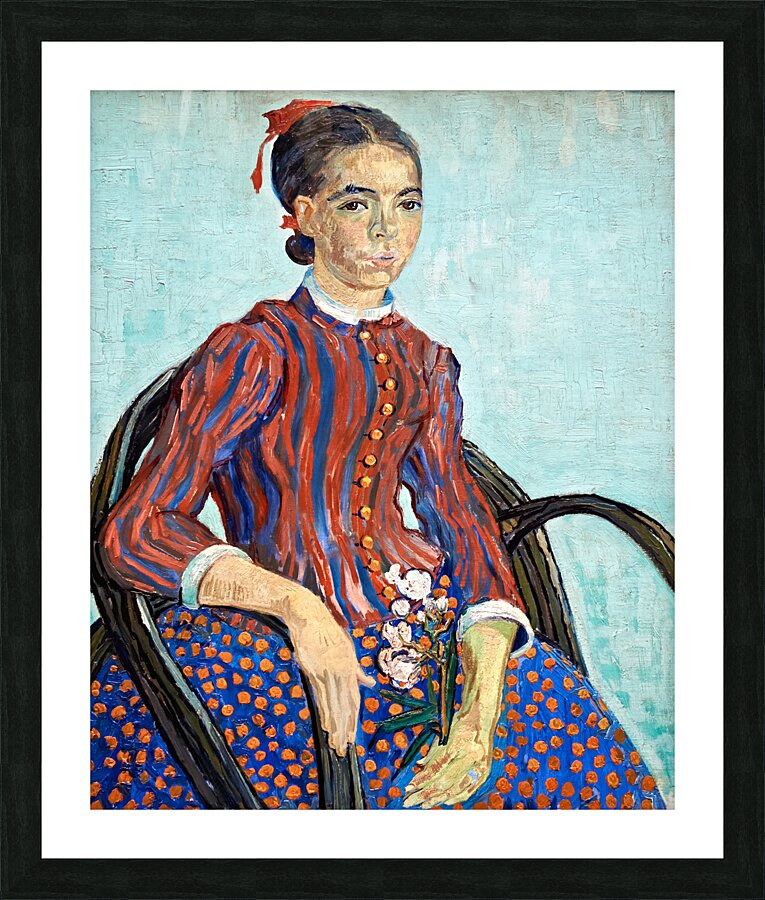 Vincent Van Gogh - La Mousmé - 1888 Picture Frame print