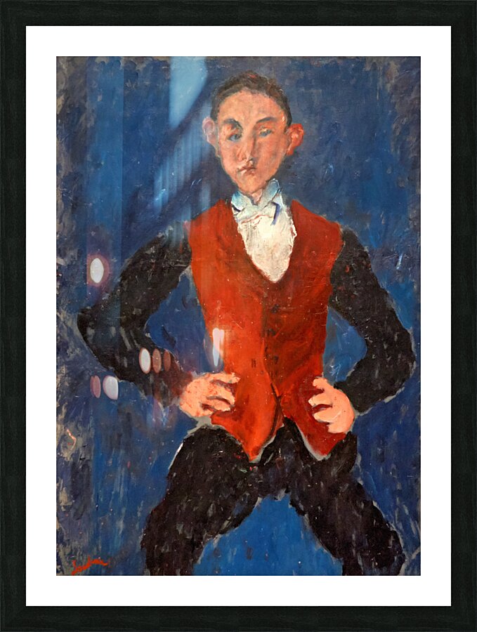 Chaim Soutine - Portrait of a Boy - 1928 Picture Frame print
