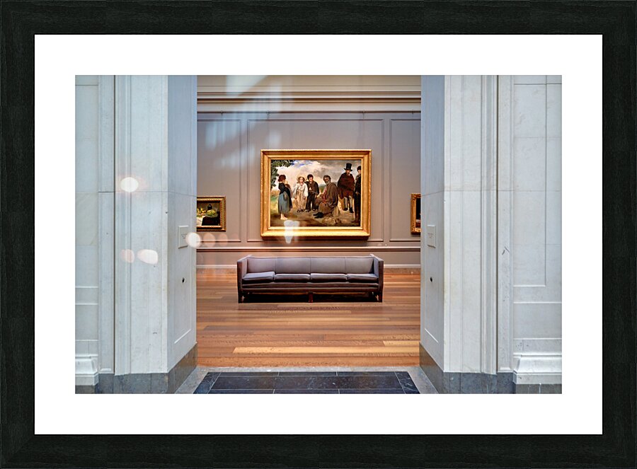 The National Gallery of Art. Washington D.C. Picture Frame print