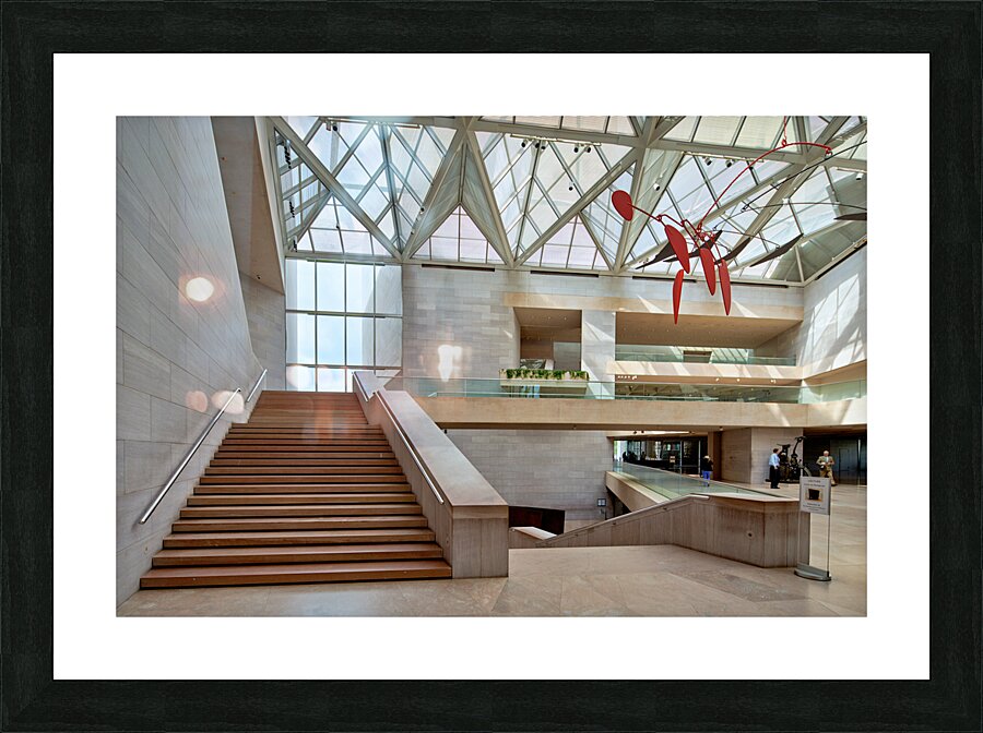 The East Building of the National Gallery of Art. Washington D.C. Picture Frame print