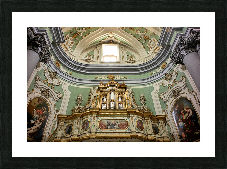 Matera Italy. Chiesa del Purgatorio Picture Frame print