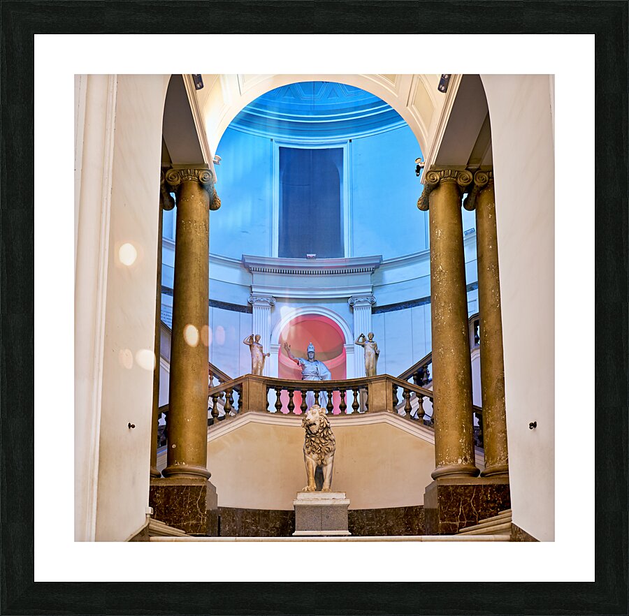 Naples Campania Italy. The National Archaeological Museum of Naples Museo Archeologico Nazionale di Napoli Picture Frame print