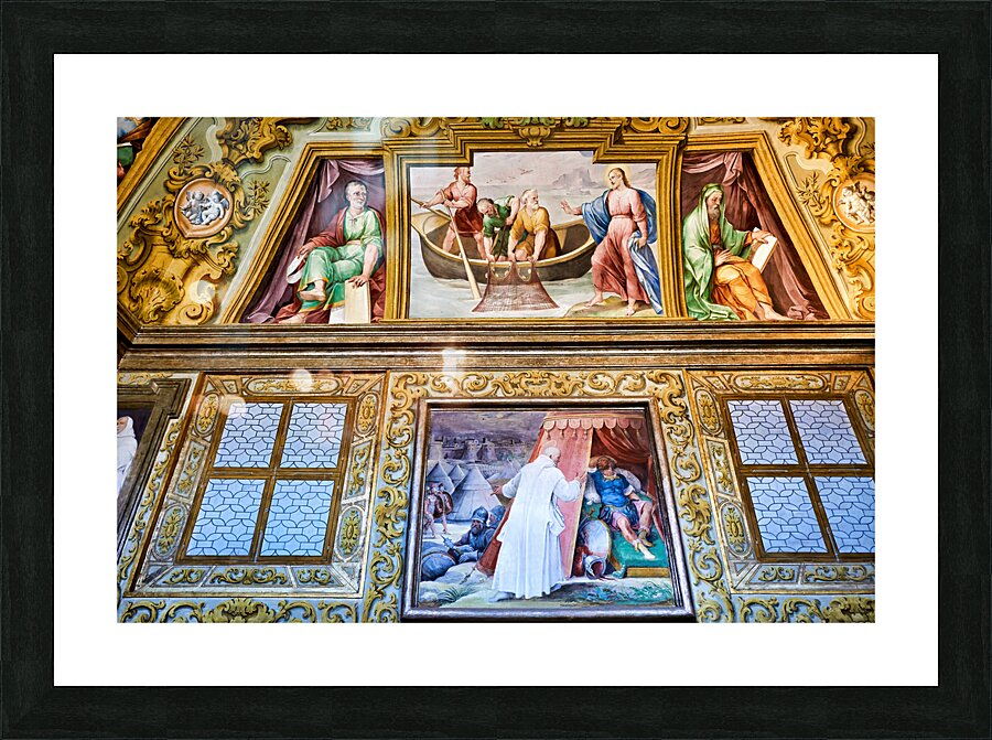 Naples Campania Italy. The Certosa di San Martino Charterhouse of St. Martin is a former monastery complex now a museum Picture Frame print