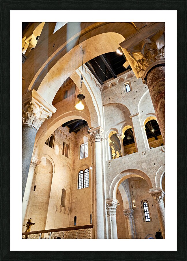 Apulia Puglia Italy. Bari. The Cathedral of Saint Sabinus Picture Frame print